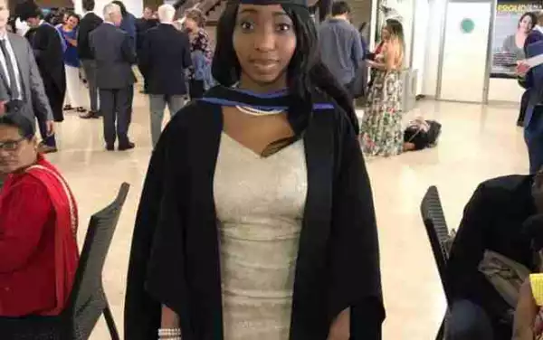 Pretty Nigerian Lady Bags 1st Class In Aeronautical Engineering In UK University (Photos)